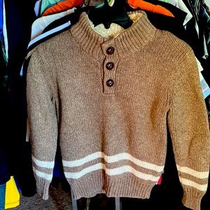 Sweater fleece collar